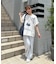 【continuer】DOGプリントBIG TEE