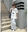【continuer】DOGプリントBIG TEE