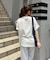 【continuer】DOGプリントBIG TEE