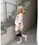 【continuer】DOGプリントBIG TEE