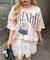 【continuer】DOGプリントBIG TEE