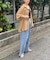 【接触冷感ひんやりタッチ】テンセルイージーデニムパンツ