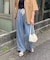 【接触冷感ひんやりタッチ】テンセルイージーデニムパンツ