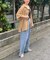 【接触冷感ひんやりタッチ】テンセルイージーデニムパンツ