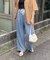 【接触冷感ひんやりタッチ】テンセルイージーデニムパンツ