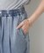 【接触冷感ひんやりタッチ】テンセルイージーデニムパンツ