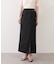 【natural couture】きれいめポンチサイドスリットタイトスカート