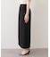 【natural couture】きれいめポンチサイドスリットタイトスカート
