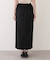 【natural couture】きれいめポンチサイドスリットタイトスカート