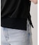 【natural couture】きれいめポンチキーネックトップス