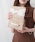 【natural couture】2WAYリボンバッグ