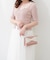 【natural couture】2WAYリボンバッグ
