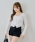 【continuer】UVカット率90％サイドドロストUVカットカーディガン