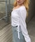 【continuer】UVカット率90％サイドドロストUVカットカーディガン