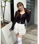 【continuer】UVカット率90％サイドドロストUVカットカーディガン
