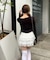 【continuer】UVカット率90％サイドドロストUVカットカーディガン