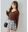 【continuer】UVカット率90％サイドドロストUVカットカーディガン
