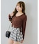【continuer】UVカット率90％サイドドロストUVカットカーディガン