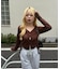 【continuer】UVカット率90％サイドドロストUVカットカーディガン