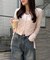 【continuer】UVカット率90％サイドドロストUVカットカーディガン