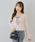 【continuer】UVカット率90％サイドドロストUVカットカーディガン