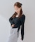 【continuer】UVカット率90％サイドドロストUVカットカーディガン