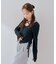 【continuer】UVカット率90％サイドドロストUVカットカーディガン
