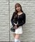 【continuer】UVカット率90％サイドドロストUVカットカーディガン