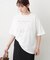 フロントレースロゴTシャツ
