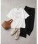 フロントレースロゴTシャツ