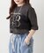 フロントレースロゴTシャツ