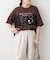 フロントレースロゴTシャツ