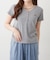 【柔らかめなテレコ素材で伸縮性良好】ヘンリーVネックTシャツ