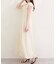 【natural couture】フリルカラーノースリワンピース