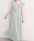 【natural couture】フリルカラーノースリワンピース