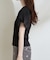 【natural couture】シアーバルーンスリーブトップス