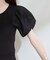 【natural couture】シアーバルーンスリーブトップス