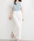 【natural couture】シアーバルーンスリーブトップス