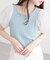 【natural couture】シアーバルーンスリーブトップス