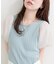 【natural couture】シアーバルーンスリーブトップス