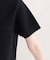 【natural couture】パール釦半袖ニットカーディガン