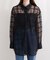 【natural couture】シアーチェックシャツ