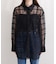 【natural couture】シアーチェックシャツ