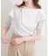 【natural couture】接触冷感マシンウォッシャブル防シワアシメネック
