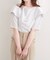 【natural couture】接触冷感マシンウォッシャブル防シワアシメネック