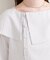 【natural couture】接触冷感マシンウォッシャブル防シワアシメネック