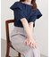 【natural couture】接触冷感マシンウォッシャブル防シワアシメネック