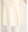 【natural couture】フロントリボンペプラムニット