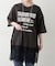 裾レースチュニックTシャツ
