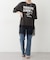 裾レースチュニックTシャツ